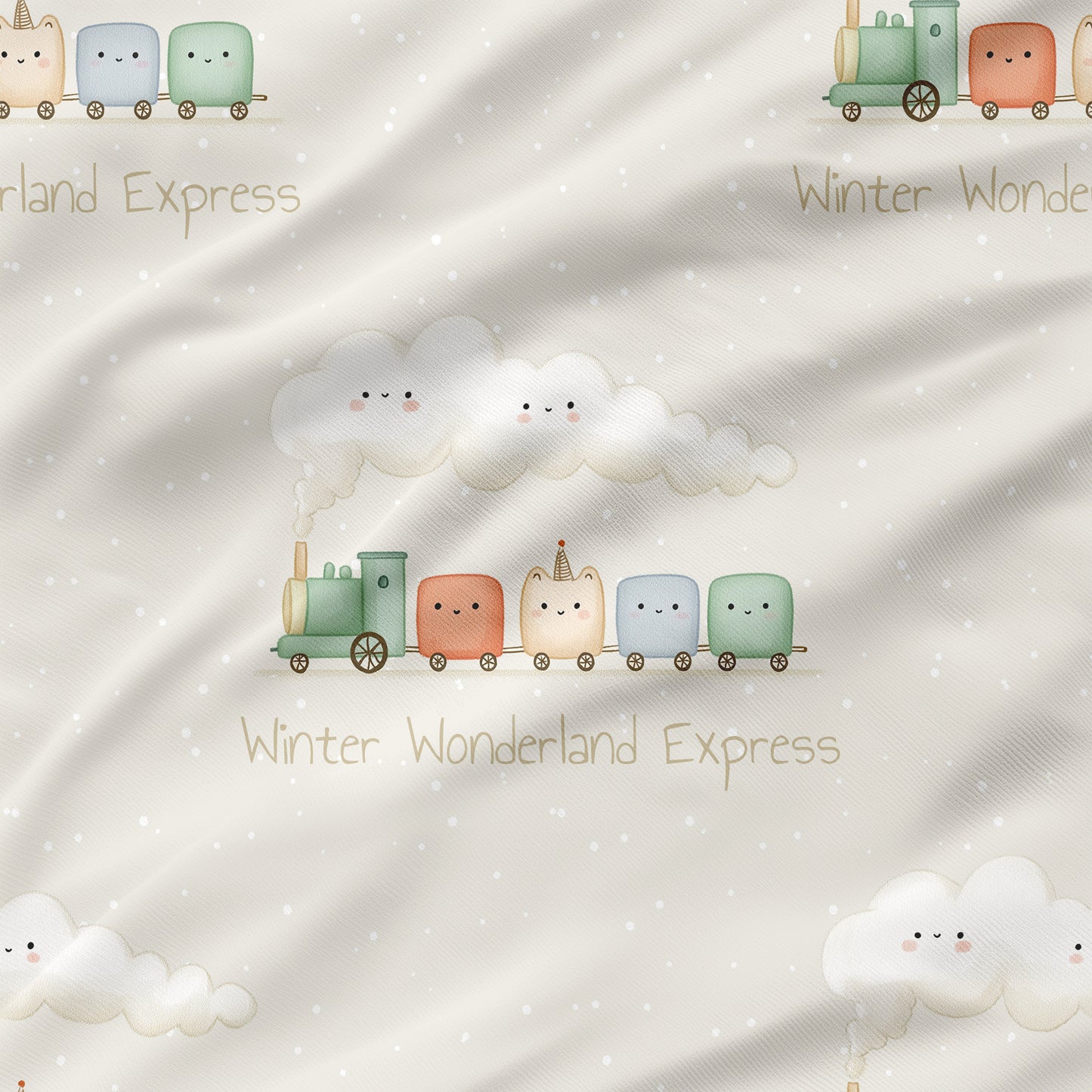 Non-exklusives Design "Marshmallow Express"